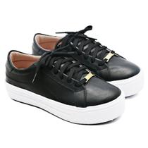 Tênis Sapatênis Casual Feminino em Couro Tênis Sapatênis Casual Feminino em Couro
