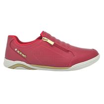 Tênis Sapatênis Casual Feminino Kolosh C3124 Vermelho