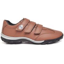 Tenis sapatenis casual masculino com velclo