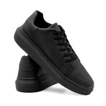 Tênis Sapatênis Casual Masculino Oversize Confortável Sneaker Sola Alta