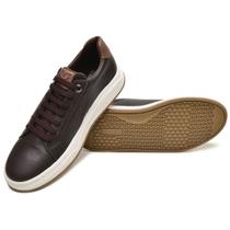Ténis Sapatenis Casual Masculino Pedshoes Couro Ziper Estilo e Elegância