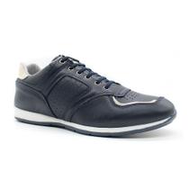 Tenis Sapatenis em Couro Casual Elástico Netony 5695