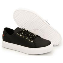 Tênis Sapatenis Feminino Casual Com Cadarço JG Tênis Sapatenis Feminino Casual Com Cadarço JG