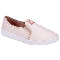 Tênis Sapatênis Feminino Casual Slip On Confortável e Macio