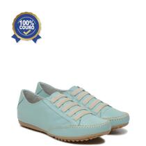 Tênis Sapatênis Feminino Super Confortável Couro Original