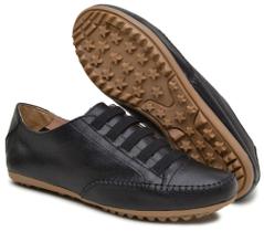 Tênis Sapatênis Feminino Super Confortável Couro Original - ONIX SHOES