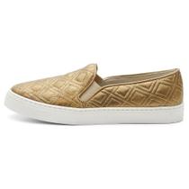 Tenis Sapatenis Feminino Top Franca Shoes Hiate Dourado