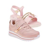 Tenis Sapatenis Infantil Menina - KIT 2 PARES Tam 24 ao 34 Tenis Sapatenis Infantil Menina - KIT 2 PARES Tam 24 ao 34