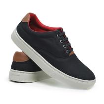 Tênis Sapatenis Masculino Casual Cano Baixo Alto Conforto