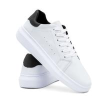 Tenis Sapatenis Masculino Casual Sola Alta Comfort Básico Leve Confortável Tenis Sapatenis Masculino Casual Sola Alta Comfort Básico Leve Confortável