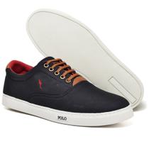Tênis Sapatênis Masculino Polo Blu Casual cano baixo Clássico Lançamento -7700 S008
