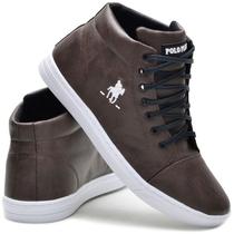 Tênis Sapatênis Masculino Polo Plus Casual Cano Baixo Macio