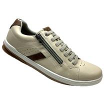 Tênis Sapatenis Masculino Ziper Elastico Casual Conforto