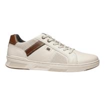 Tênis Sapatênis Pegada Street Stretch Couro Bege Masculino Tênis Sapatênis Pegada Street Stretch Couro Bege Masculino