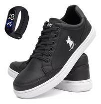 Tênis Sapatenis Polo Plus Masculino Casual Com Relógio Tênis Sapatenis Polo Plus Masculino Casual Com Relógio