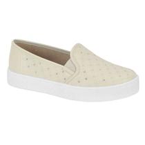 Tenis Sapatenis Sapatilha Feminina Moleca Slip On Turim