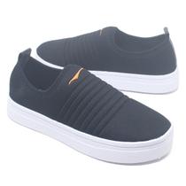 Tênis Sapatênis Sapatilha feminino Masculino Slip On Casual Leve e Confortável Envio Imediato Ideal Para o Dia Das Mães
