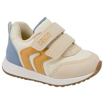 Tênis Sapatênis Sapato Baby Klin Walk Casual Confortável Tiras Autocolantes Estiloso Masculino