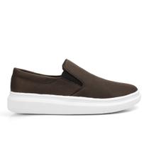 Tênis Sapatenis Slip On Yate Confort Casual Elegante Antiderrapante Sem Cadarço