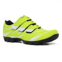 Tenis Sapatilha Ciclismo New Fox Bike Reflective Masculino e Feminino NEWFOX NF-REFLECT-FLUOR Amarelo