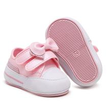 Tênis Sapatinho Feminino Infantil Bebê Casual Menina Elegante Kids Prático