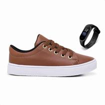Tenis Sapatinho Infantil Casual Escolar Masculino Kaut Com Relogio Led Top Tenis Sapatinho Infantil Casual Escolar Masculino Kaut Com Relogio Led Top