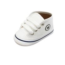 Tênis Sapatinho Star Bebê Recém Nascido Cano Alto Menina Menino