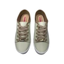 Tênis Sapato Moleca Feminino Com Cadarço Casual Dia A Dia Adulto Confortável Original Tênis Sapato Moleca Feminino Com Cadarço Casual Dia A Dia Adulto Confortável Original