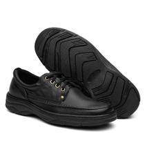 Tênis Sapato Social Masculino Couro Calçar Ortopédico Flexível e Conforto Tênis Sapato Social Masculino Couro Calçar Ortopédico Flexível e Conforto