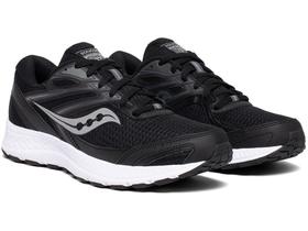 Tênis Saucony Cohesion 13 Masculino Preto e Branco Tênis Saucony Cohesion 13 Masculino Preto e Branco