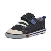 Tênis See Kai Run Stevie II para crianças Raven Black tamanho 8