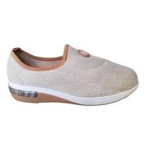 Tenis Sem Cadarco Palmilha Conforto Amortecedor Gel Esporao Fascite Modare 7320.217