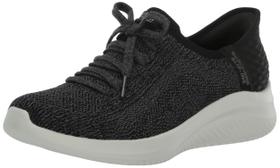 Tênis sem cadarço Skechers Martha Stewart Ultra Flex 3 pretos Tênis sem cadarço Skechers Martha Stewart Ultra Flex 3 pretos