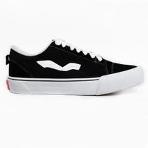 Tênis Skate Masculino e Feminino Classic old - Preto/Preto - 35 Tênis Skate Masculino e Feminino Classic old - Preto/Preto - 35