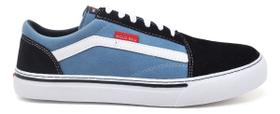 Tenis Skate Polo Blu Com Solado De Borracha