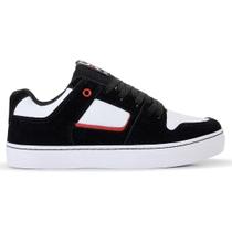 Tênis Skate Skatista Masculino Feminino Camurça Preto Branco Cadarço Extra