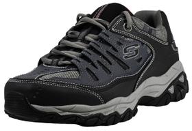 Tênis Skechers Afterburn Memory Fit para homens, azul marinho Tênis Skechers Afterburn Memory Fit para homens, azul marinho