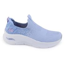 Tênis Skechers Arch Fit Dlux Key Feminino - Azul