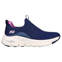 Tênis Skechers Arch Fit - New Beauty - Azul marinho