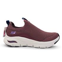 Tênis Skechers Arch Fit - New Beauty - Roxo e azul