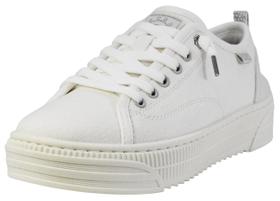 Tênis Skechers Bobs Copa feminino branco/prateado vegano 8,5 EUA