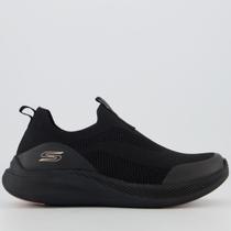 Tênis Skechers Bobs Moda Flex Feminino Preto Tênis Skechers Bobs Moda Flex Feminino Preto