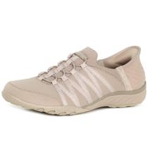Tênis Skechers Breathe Easy-roll with ME Women Taupe 8