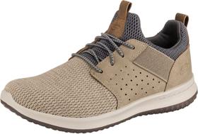 Tênis Skechers Classic Fit Delson Camden para homens cinza Tênis Skechers Classic Fit Delson Camden para homens cinza