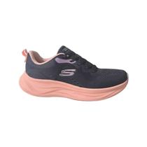 Tenis Skechers Cloud Gentle Glow Feminino - Chumbosalmao - 3 Tenis Skechers Cloud Gentle Glow Feminino - Chumbosalmao - 3