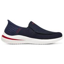 Tênis Skechers Delson 3.0 - Cabrino - Azul escuro