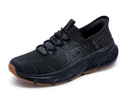 Tênis Skechers Edgeride Raygo Hands Free Slip-in Black Men