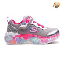 Tênis Skechers Eternal Heart Lights Infantil Tênis Skechers Eternal Heart Lights Infantil