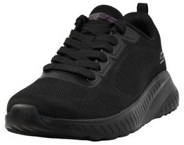 Tênis Skechers Feminino Bobs Squad Chaos Preto 38 Largura Especial Tênis Skechers Feminino Bobs Squad Chaos Preto 38 Largura Especial