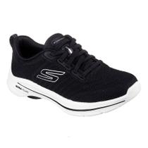 Tênis Skechers Feminino Go Walk 8 - Preto e Branco